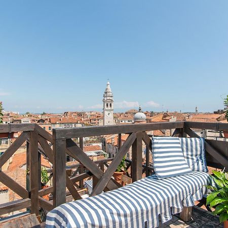 Penthouse With Rooftop Terrace And 360 Views Of Venice - Venice5Th Exterior foto