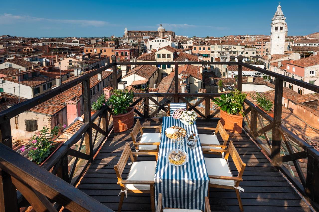 Penthouse With Rooftop Terrace And 360 Views Of Venice - Venice5Th Exterior foto