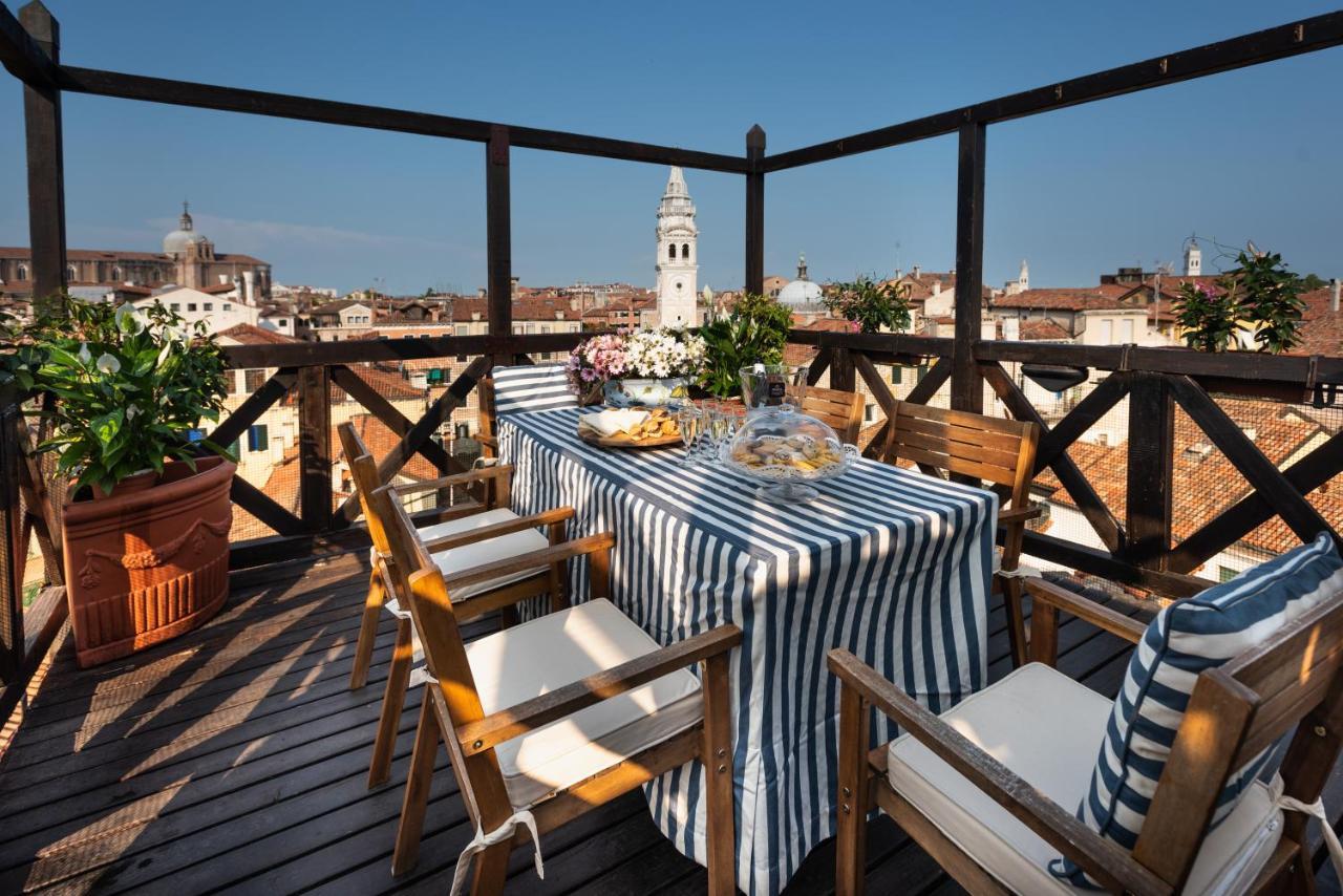 Penthouse With Rooftop Terrace And 360 Views Of Venice - Venice5Th Exterior foto