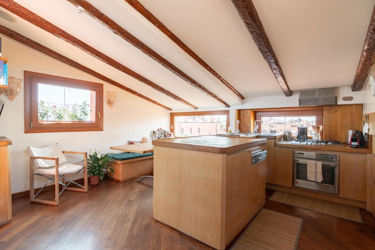 Penthouse With Rooftop Terrace And 360 Views Of Venice - Venice5Th Exterior foto