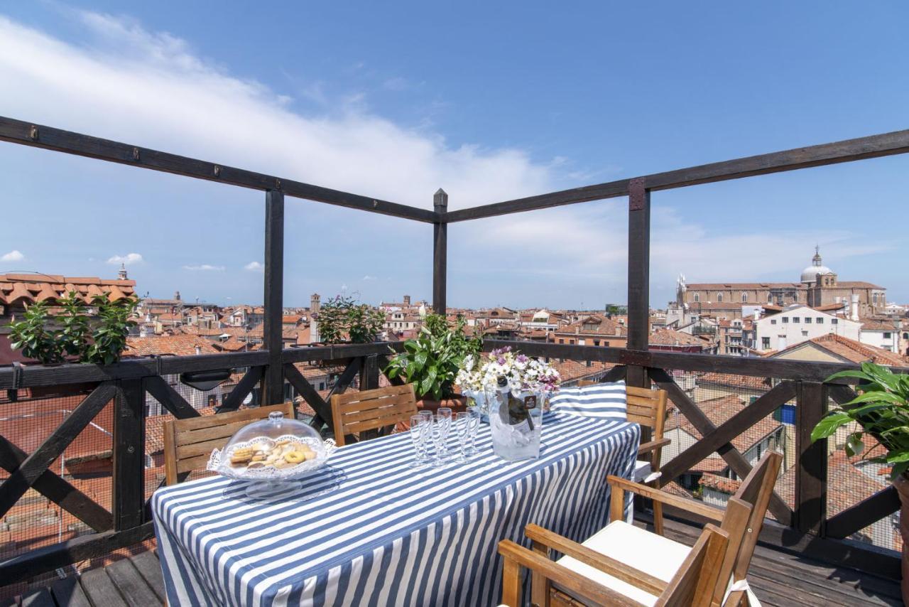 Penthouse With Rooftop Terrace And 360 Views Of Venice - Venice5Th Exterior foto